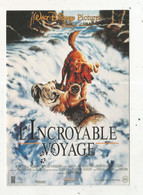 Cp, Spectacle , Cinéma , Affiche , L'INCROYABLE VOYAGE , Walt DISNEY Pictures , Vierge - Affiches Sur Carte