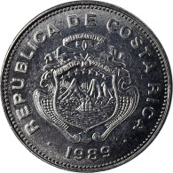 Monnaie, Costa Rica, Colon, 1989 - Costa Rica