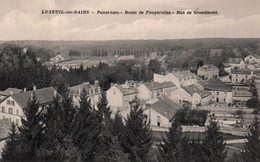 CPA - LUXEUIL-les-BAINS - Panorama Rte De Fougerolles ... - Edition M.Pinot - Luxeuil Les Bains