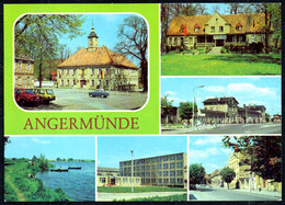 F7344 - Angermünde - Bahnhof HO Gaststätte Am Mündesee VEB Landbaukombinat Frankfurt - Bild Und Heimat Reichenbach - Angermünde