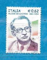 Italia ° - Anno 2005 -  ALCIDE De GASPERI, Unif. 2895. Usato - 2001-10: Usados