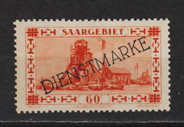 Saar MiNr. D 29 (sab38) - Dienstmarken