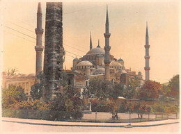 TURQUIE  -  ISTANBUL -   Cliché En Couleur Des Années 30  -  Mosquée Du Sultan Ahmed  - Voir Descrition - Turquie