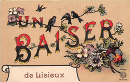 14-LISIEUX-UN BAISER DE LISIEUX - Lisieux