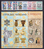 VATICAN - ANNEE COMPLETE 1983  ** MNH - 8 VALEURS + 2 BLOCS - COTE = 23 EUR. - Années Complètes