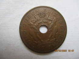 Rhodesia- Nyasaland: One Penny 1957 - Rhodesië