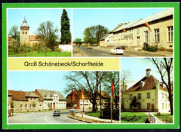 F7389 - TOP Groß Schönebeck - Konsum Gaststätte Zur Schorfheide Kulturhaus - Bild Und Heimat Reichenbach - Bernau