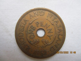 Rhodesia- Nyasaland: One Penny 1962 - Rhodesië