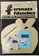 CRONACA FILATELICA ANNO 1° - NUMERO 1 - RARA - LUGLIO - SETTEMBRE 1976 - FILATELIA - RIVISTE - DE ROSA - First Editions