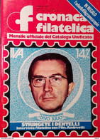 CRONACA FILATELICA  - NUMERO 8 - APRILE 1977 - FILATELIA - RIVISTE - DE ROSA - Eerste Uitgaves