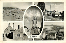 Arzon * Souvenir Du Village * Cpa 4 Vues - Arzon