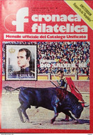 CRONACA FILATELICA  - NUMERO 11 - LUGLIO AGOSTO 1977 - FILATELIA - RIVISTE - DE ROSA - Eerste Uitgaves