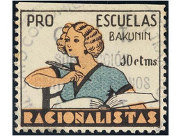 SPANISH CIVIL WAR.REPUBLICAN  POLITICAL LABELS - Emisiones Repúblicanas