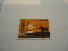 ZIMBABWE  USED STAMPS  ANMALS  BIRDS - Zimbabwe (1980-...)