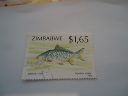 ZIMBABWE  USED STAMPS  FISHES    FISH - Zimbabwe (1980-...)