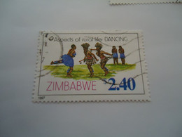 ZIMBABWE  USED  STAMPS DANCER - Zimbabwe (1980-...)