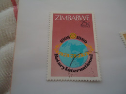 ZIMBABWE  USED  STAMPS ROTARY - Zimbabwe (1980-...)