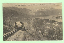 T1109 - ITALIE - Lago Maggiore - Ferrovia Elettrica Del Mottarone - Chemin De Fer, Train - Zonder Classificatie