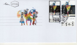 Israel 2007 Extremely Rare, Dance In Israel, Designer Photo Proof, Essay+regular FDC 30 - Sin Dentar, Pruebas De Impresión Y Variedades