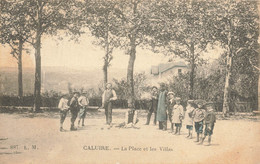 69 - RHÔNE - CALUIRE - Place Et Les Villas - Superbe Animation Pétanque - 10177 - Caluire Et Cuire