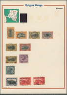 Congo Belge - Page De Collection (BANANA) : émission Mixte, Oblitération Choisies. - Used Stamps