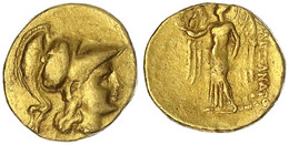 Stater 330/323 V. Chr., Memphis (?). Athenakopf Mit Korinthischem Helm R./Nike Steht L. 8,56 G.sehr Schön. Price 3961 Va - Griekenland