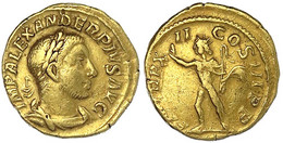 Aureus 233. Drap., Belorb. Brb. R./P M TR P XII COS III P P. Sol Steht L. 6,81 G.sehr SchönExemplar Naumann Auktion 51 ( - Andere & Zonder Classificatie