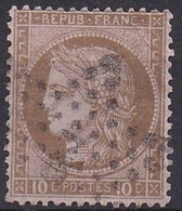 24990# CERES N°54 BRUN SUR ROSE Oblitéré ETOILE 2 PARIS - 1871-1875 Cérès