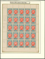 Croix-rouge - F132** (Charnière Sur BDF + V1, V3 Et V4/5). Petit Feuillet De 25 Timbres. - Zonder Classificatie