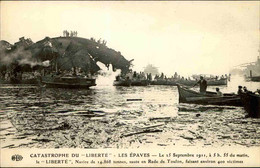 ÉVÉNEMENTS  - Carte Postale De La Catastrophe Du Liberté En Rade De Toulon En 1911 - L 120898 - Disasters