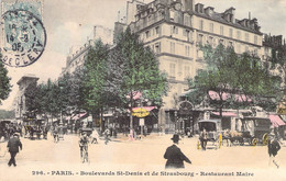 CPA Paris - Lot De 6 Cartes Des Boulevards De Paris - Lotes Y Colecciones