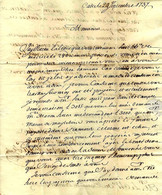 1737 De Cadix Signée Casaubon SYNDIC DE LA COMPAGNIE DES INDES & Béhic Négociants Pour BEAUMONT LEMAITRE MARSEILLE - Historical Documents