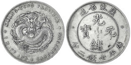 Dollar (Yuan) 1891. Provinz Kwang-Tung.sehr Schön. Lin Gwo Ming 133. Yeoman 203. - Cina