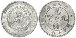 Dollar (Yuan) O.J. (1898). Provinz Szechuan (7 Mace And 2 Candareens).sehr Schön/vorzüglich. Lin Gwo Ming 345. Kann 140. - Cina