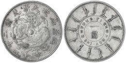 Dollar (Yuan) Jahr 24 = 1898. Provinz Fung-Tien.sehr Schön, Kl. Kratzer. Lin Gwo Ming 471. - Cina