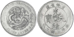 Dollar 1906. Provinz Kirin.sehr Schön, Prägeschwäche, Selten. Lin Gwo Ming 562. - Cina