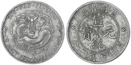 Dollar (Yuan) O.J. (1909), Provinz Yunnan.gutes Sehr Schön, Schöne Patina. Lin Gwo Ming 425. - Cina