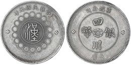 Dollar (Yuan) Jahr Nien = 1912. Provinz Szechuan, Prägung Der Militär-Regierung.sehr Schön/vorzüglich, Randfehler. Lin G - Cina