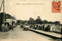 Pornic * La Route De Ste Marie à La Plage De La Noveillard * Automobile Voiture Ancienne - Pornic