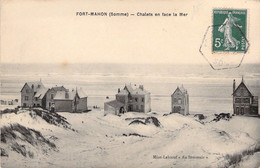 CPA Fort Mahon - Chalets En Face De La Mer - Miot Leboeuf Au Souvenir - Fort Mahon