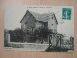 CPA SAINT-ARNOULT 78 VILLA DINA - St. Arnoult En Yvelines