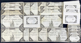 Schöne Sammlung Von 88 Assignaten Zu 72 X 5 Livres 1793 Und 16 X 50 Livres Aus 1792. Unterschiedliche Varianten Und Seri - Assegnati