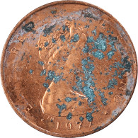 Monnaie, Île De Man, 1/2 Penny, 1977 - Île De  Man