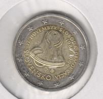 SLOVAQUIE - 2 Euros 2009 (20 Ans Du 17/11/1989) - Slovaquie