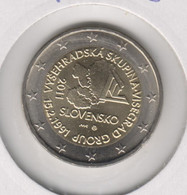 SLOVAQUIE - 2 Euros 2011 (20 Ans De La Fondation Du Groupe Visegrad) - Slovakia