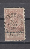 COB 61 Oblitération Centrale GAND (Faub. De Bruges) - 1893-1900 Thin Beard