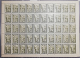 Greece 1951 Reconstruction Sheet Of 1600 Dr. MNH VSX 92 Hellas 2020 CV1500EUR - Hojas Completas