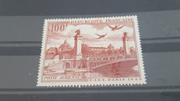 LOT583344 TIMBRE DE FRANCE NEUF** LUXE PA N°28 - 1927-1959 Nuevos