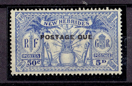 Nouvelles-Hébrides - Taxe N°9 X TB - Postage Due