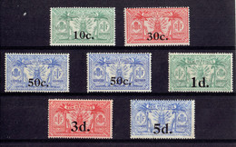 Nouvelles-Hébrides - N°73/79 X MH XX MNH - Unused Stamps